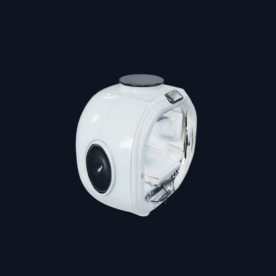 Futuristic Medical Pod Model Pack